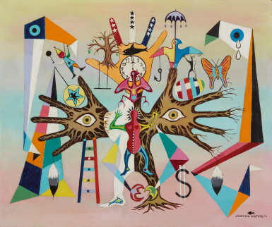 View full screen - View 1 of Lot 154. Sold Without Reserve | JONATHAN WINTERS | TEARS FOR THE LAND.