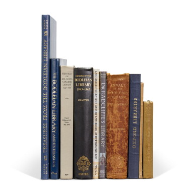 View full screen - View 1 of Lot 273. Books and readers - Libraries - Histories, Catalogues - Britain - Oxford.