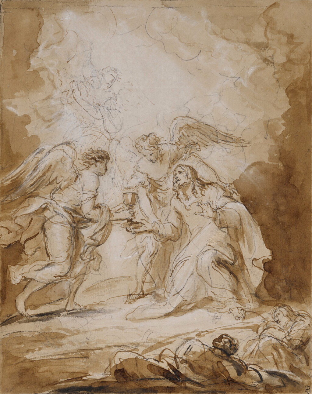 View full screen - View 1 of Lot 110. The Agony in the Garden.