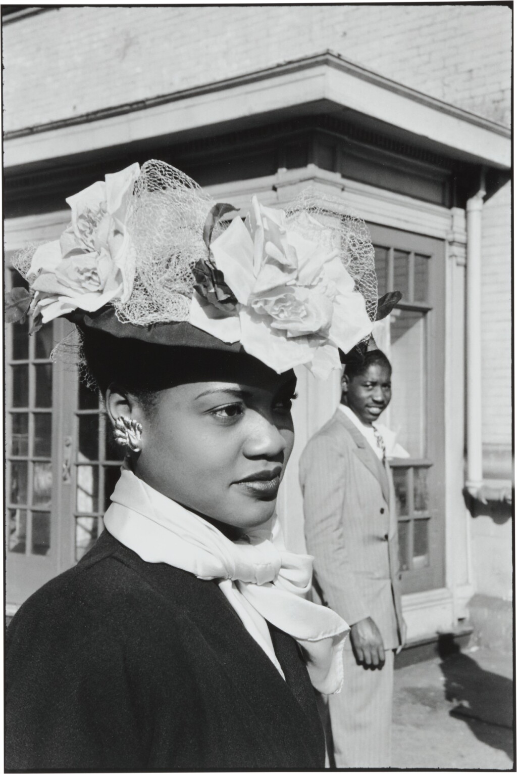 View full screen - View 1 of Lot 97. HENRI CARTIER-BRESSON | EASTER SUNDAY IN HARLEM, NEW YORK.