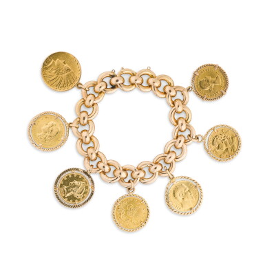 View full screen - View 1 of Lot 421. Bracelet or | Gold Bracelet .