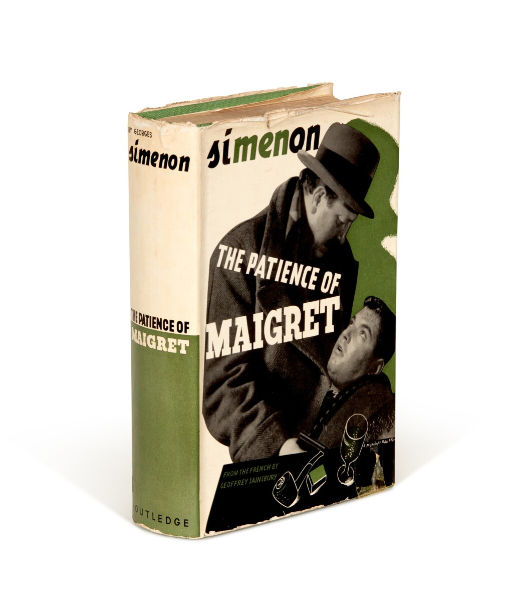 View full screen - View 1 of Lot 167. Georges Simenon | The Patience of Maigret, 1939, first English edition.