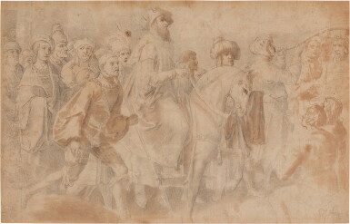 View full screen - View 1 of Lot 704. The Triumph of Mordecai.