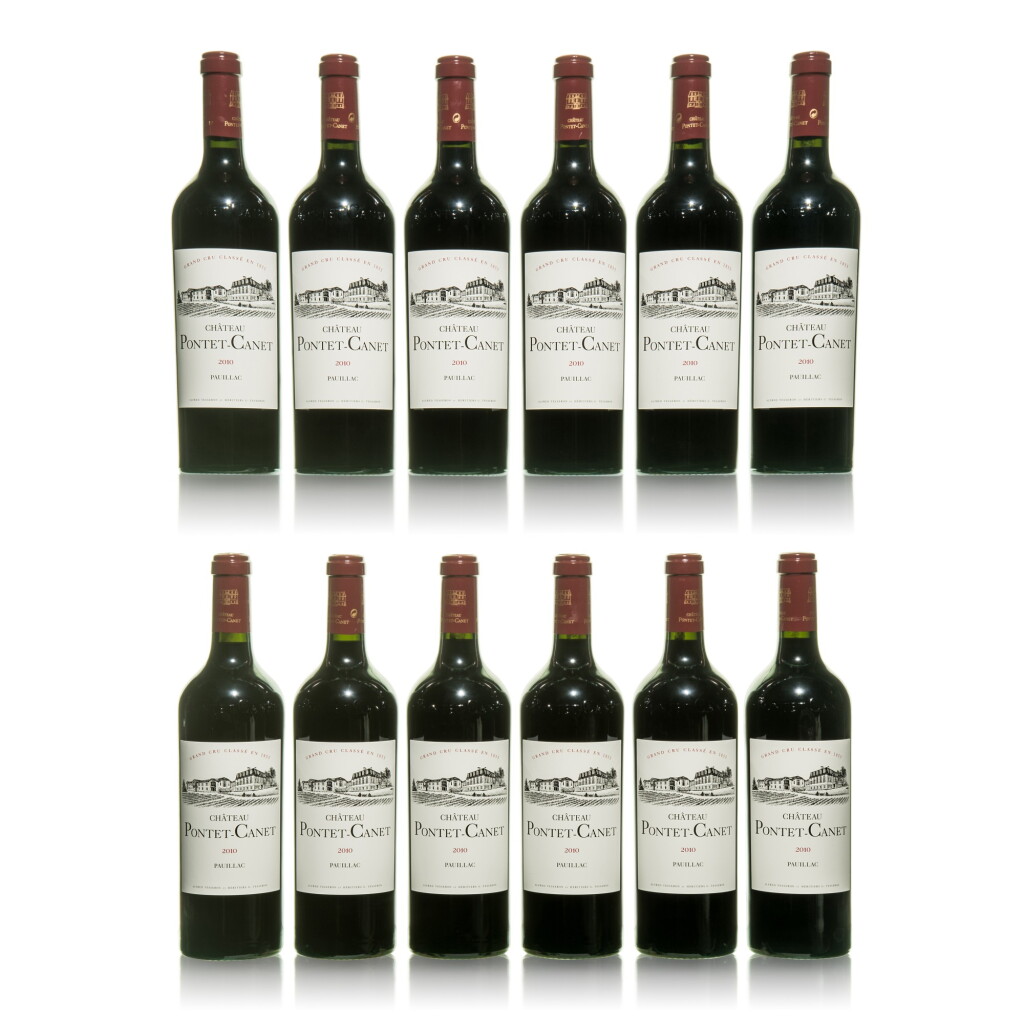 View full screen - View 1 of Lot 184. Château Pontet Canet 2010 (12 BT).