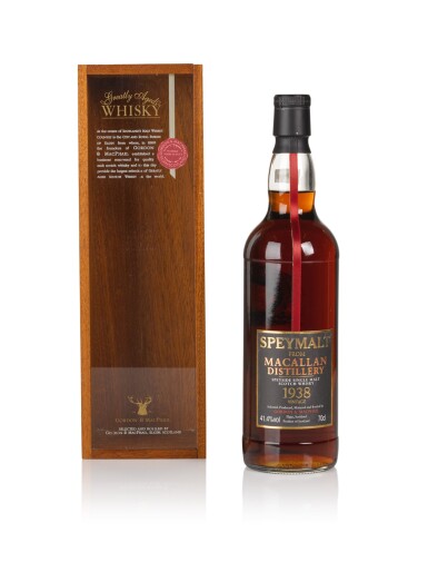 View full screen - View 1 of Lot 15. Macallan Speymalt Gordon & MacPhail 41.4 abv 1938 .