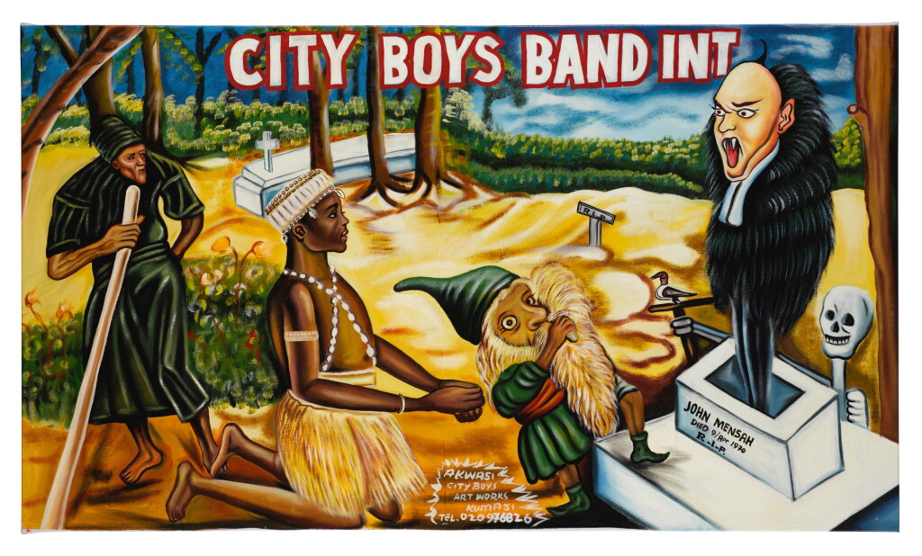 View full screen - View 1 of Lot 102. AKWASI ADDAI | UNTITLED (CITY BOYS).