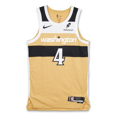 View full screen - View 1 of Lot 25. AJ Johnson Washington Wizards 2025-2026 Game Worn City Edition Jersey.