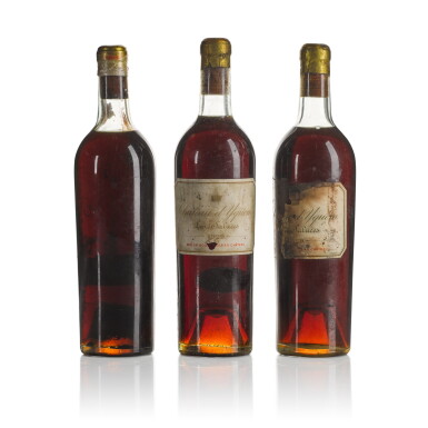 View full screen - View 1 of Lot 435. Château d'Yquem 1929 (6 BT).