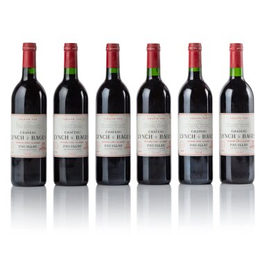 View full screen - View 1 of Lot 645. Château Lynch Bages 1989 (6 BT).