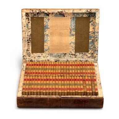 View full screen - View 1 of Lot 1083. (Poets of Great Britain) | A handsome travel library.