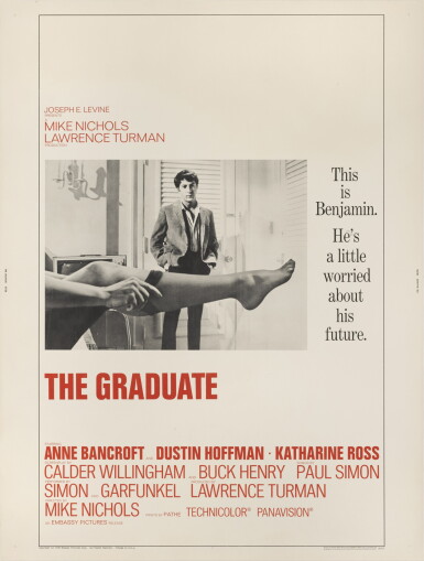 View full screen - View 1 of Lot 4. The Graduate (1967).