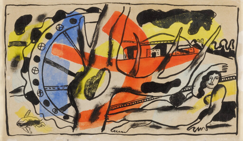 View full screen - View 1 of Lot 142. La Femme dans le paysage.