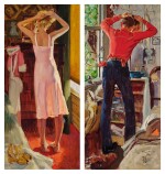 Before the Date: Girl (i) & Before the Date: Cowboy (ii): Two Works