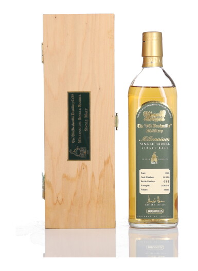 View full screen - View 1 of Lot 214. Bushmills Millenium Single Barrel 51.6 abv 1982 (1 BT 70cl).