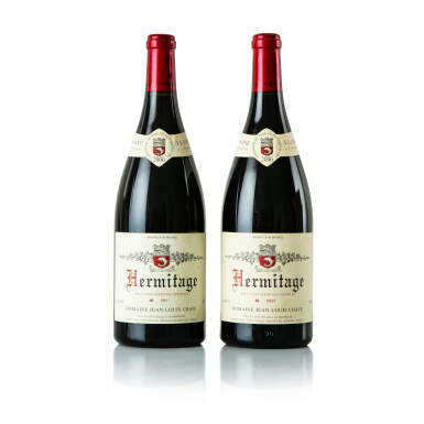View full screen - View 1 of Lot 348. Hermitage Rouge 2006 Jean-Louis Chave (2 MAG).
