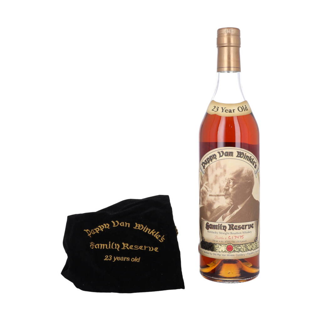 View full screen - View 1 of Lot 5488. Pappy Van Winkle's 23 Year Old Family Reserve 95.6 proof NV (1 BT75).