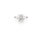 Diamond Ring | 5.48克拉 圓形 E色 鑽石戒指