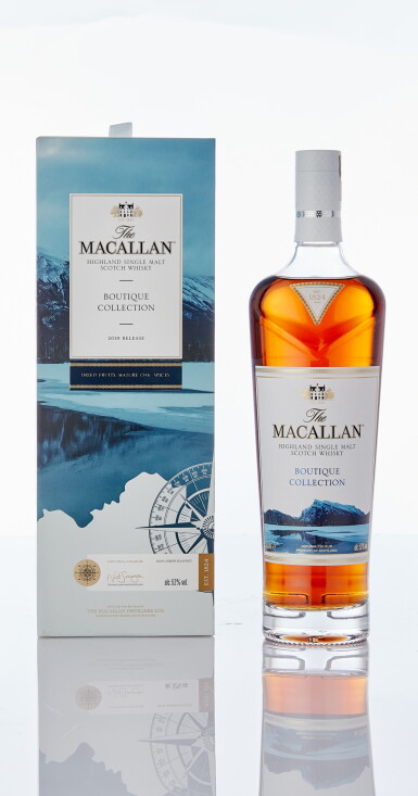 View full screen - View 1 of Lot 6074. The Macallan Boutique Collection 52.0 abv NV (1 BT70).