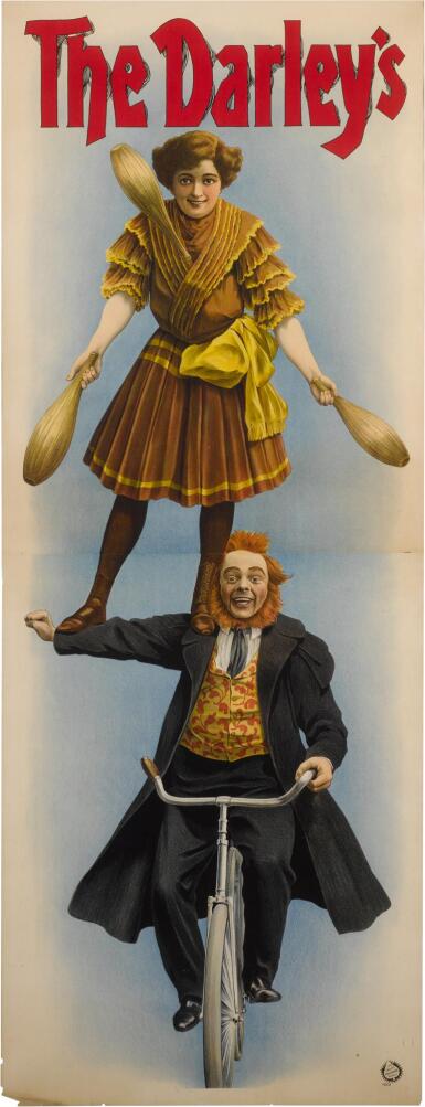 View full screen - View 1 of Lot 203. The Darleys | Two Darleys on a bicycle built for one.