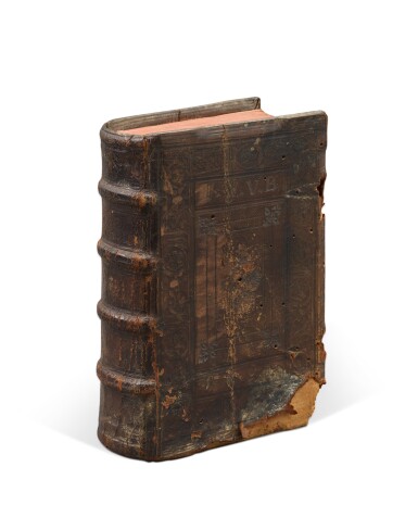 View full screen - View 1 of Lot 362. Cicero, Epistolae ad Atticum, Venice, Paolo Manuzio, 1558, contemporary calf for Waldbott von Bassenheim.