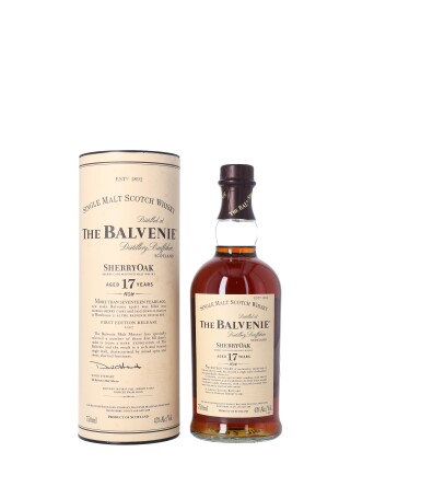 View full screen - View 1 of Lot 5276. The Balvenie 17 Year Old Sherry Oak 43.0 abv NV (1 BT75).