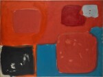RED PAINTING (CERULEUM) : JULY 1960