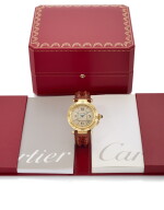 PASHA, REFERENCE 1989 YELLOW GOLD WRISTWATCH WITH DATE (OROLOGIO DA POLSO IN ORO GIALLO CON DATARIO) CIRCA 1990 | CARTIER