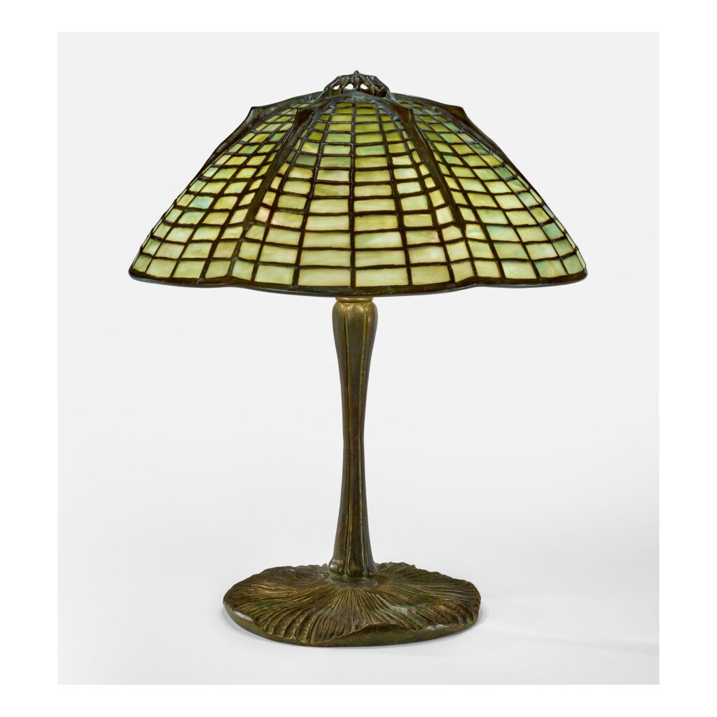 View full screen - View 1 of Lot 32. TIFFANY STUDIOS | “SPIDER” TABLE LAMP.