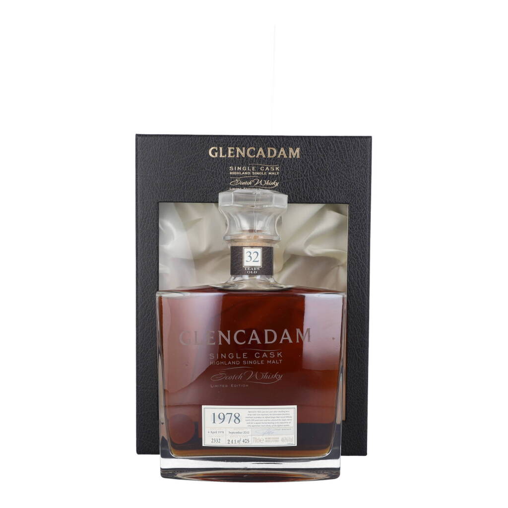 View full screen - View 1 of Lot 5173. Glencadam Single Cask 32 Year Old 46.0 abv 1978 (1 BT70).