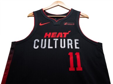 View full screen - View 1 of Lot 64. Jaime Jaquez Jr Miami Heat 2023-2024 In-Season Tournament Game Worn City Edition Jersey.