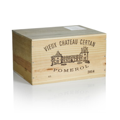 View full screen - View 1 of Lot 314. Vieux Château Certan 2014 (6 BT).