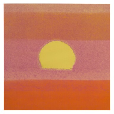 View full screen - View 1 of Lot 82. Sunset (see Feldman & Schellmann II.85-88).