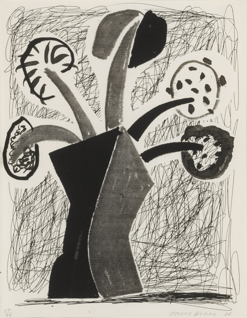 View full screen - View 1 of Lot 188. Growing, June 1986 (Museum of Contemporary Art, Tokyo 315).