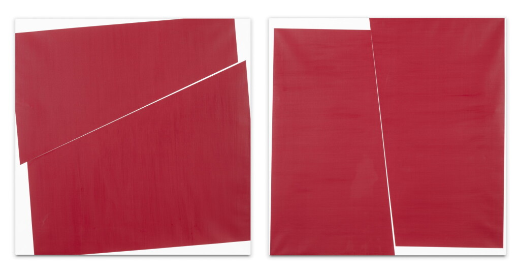 View full screen - View 1 of Lot 72. VERA MOLNÁR | CARRÉ SCINDÉ (DIPTYCH).