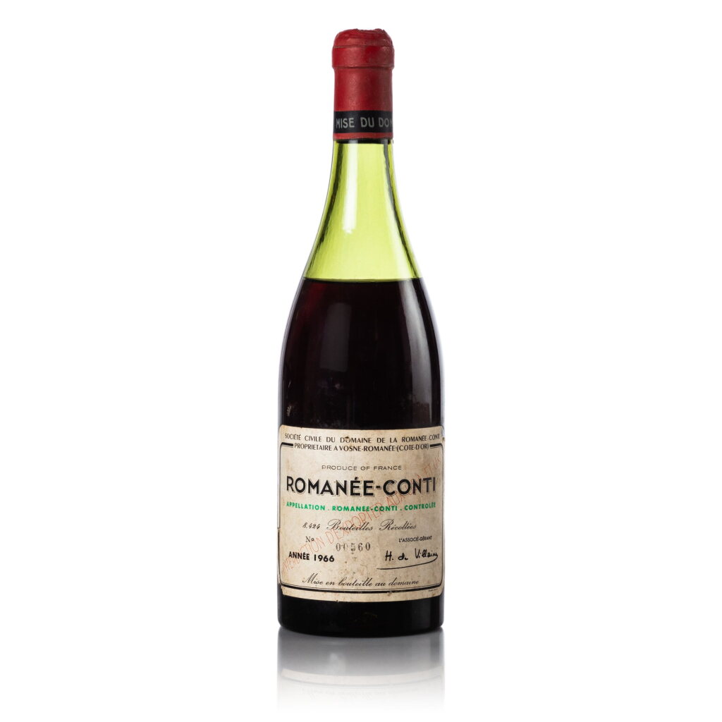 View full screen - View 1 of Lot 1. Romanée Conti 1966 Domaine de la Romanée-Conti (1 BT).