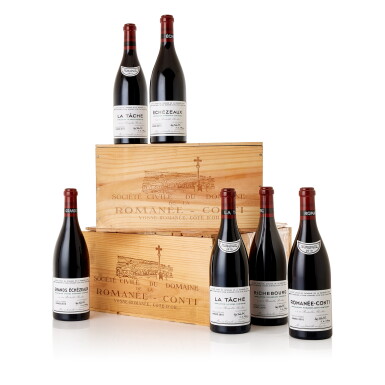 View full screen - View 1 of Lot 1002. Domaine de la Romanée-Conti Assortment 2010 Domaine de la Romanée-Conti (15 BT).