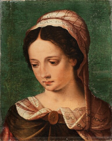View full screen - View 1 of Lot 103. Head of a Woman.
