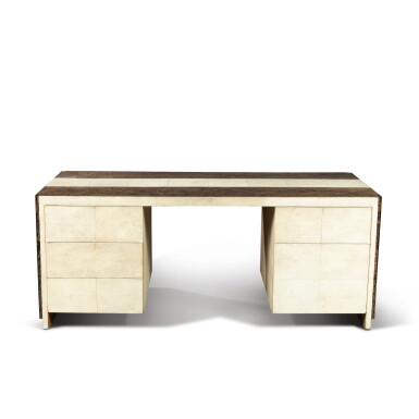 View full screen - View 1 of Lot 273. Unique desk | Bureau, pièce unique .