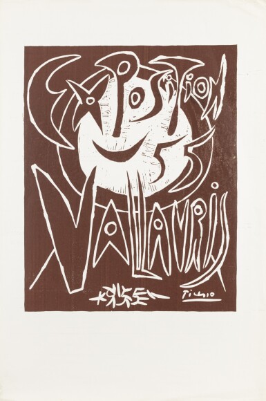 View full screen - View 1 of Lot 121. Exposition 55 Vallauris (B. 1268; Ba. 1032; Czw. 17; PP. L-011).