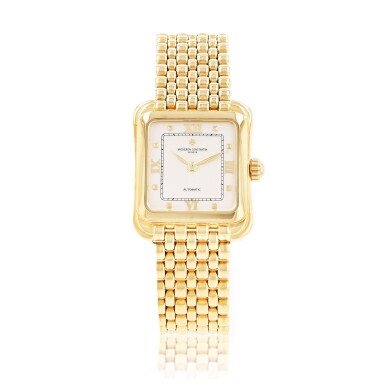 View full screen - View 1 of Lot 256. Vacheron Constantin | Montre bracelet de dame or, "Toledo" | Lady's gold bracelet watch, 'Toledo'.