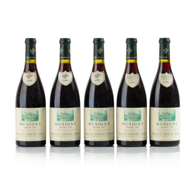 View full screen - View 1 of Lot 38. Musigny 1999 Jacques Prieur (5 BT).