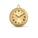 PIAGET | A YELLOW GOLD OPENFACE WATCH, CIRCA 1980