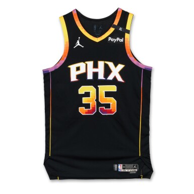 View full screen - View 1 of Lot 4. Kevin Durant Phoenix Suns 2024-2025 Game Worn Statement Edition Jersey .