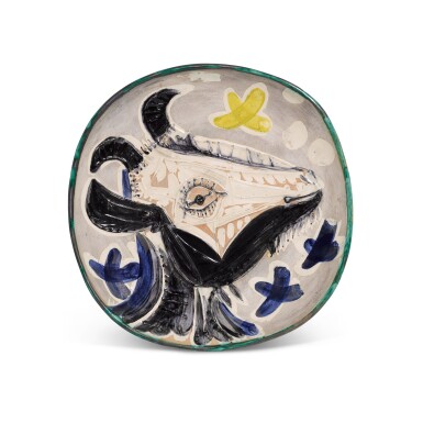 View full screen - View 1 of Lot 13. Tête de chèvre de profil (A. R. 151).