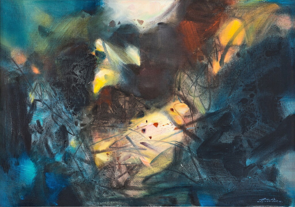 View full screen - View 1 of Lot 744. Chu Teh-Chun 朱德群 | Hors de toute forme 無形之美.