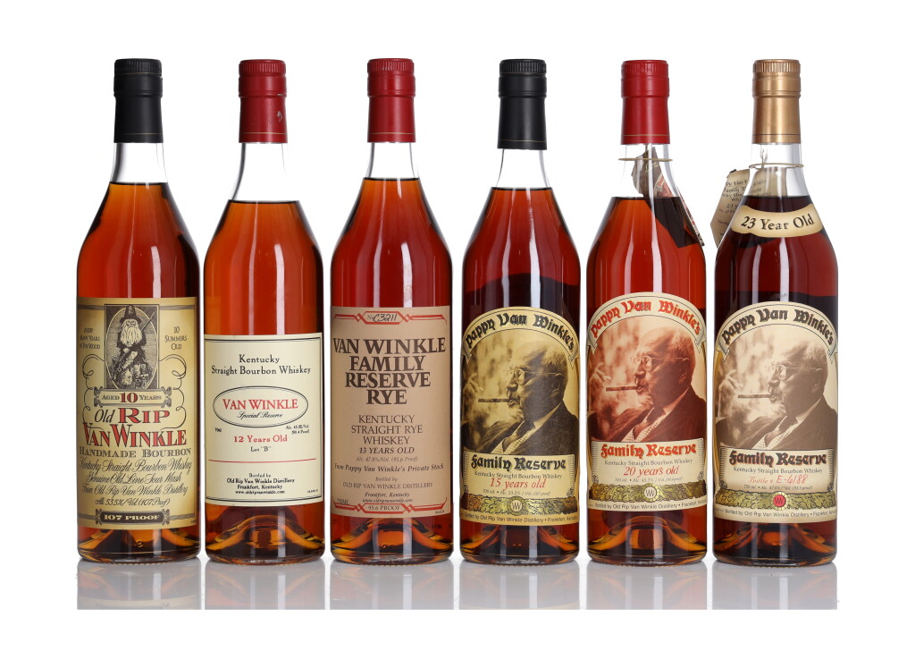 View full screen - View 1 of Lot 130. Van Winkle Vertical NV (4 Bottles 70cl, 2 Bottles 75cl).