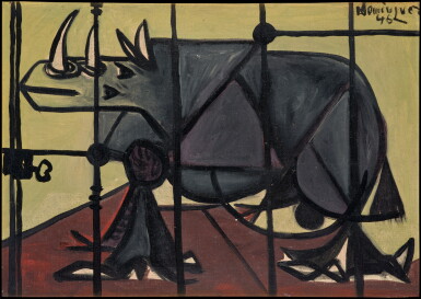 View full screen - View 1 of Lot 185. Rhinoceronte.