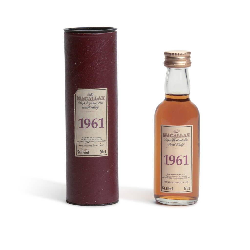 View full screen - View 1 of Lot 49. The Macallan 54.1 abv 1961 (1 BT5).