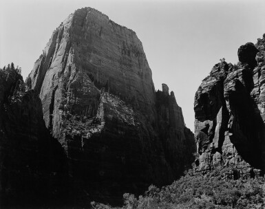 View full screen - View 1 of Lot 33. 'The Great White Throne, Zion Nat'l Park, Utah'.