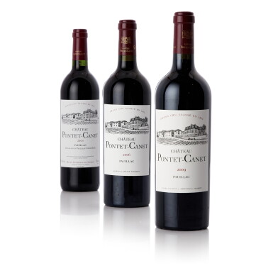View full screen - View 1 of Lot 9025. Château Pontet Canet 2003 (12 BT).